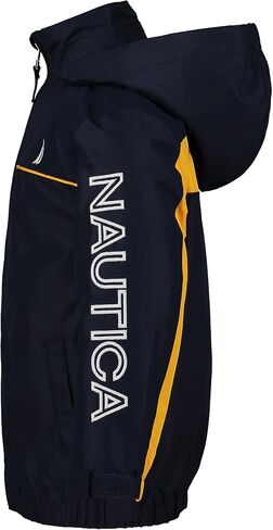 Nautica Boys' Light Weight Anchor Jacket with Stowable Hood in Saudi Arabia