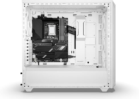 be quiet! Shadow Base 800 FX - ARGB - 4 Light Wings 140mm PWM Fans - Mid-Tower PC Gaming Case - 420mm radiators or E-ATX motherboards Support - Black - BGW63 in Saudi Arabia