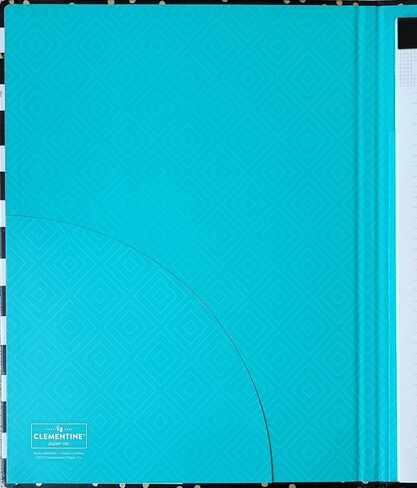 Clementine Refillable Legal Pad Organizer 8.5" x 11" Padfolio and Twin Fluorescent Pen in Saudi Arabia