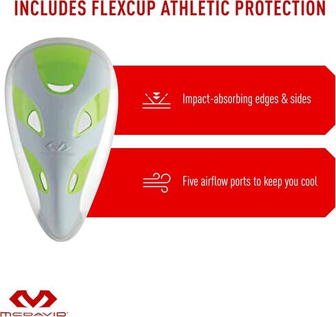 Mcdavid Boxer Short w/Protective Flex Cup, Youth, Teen & Adult Sizes in Saudi Arabia