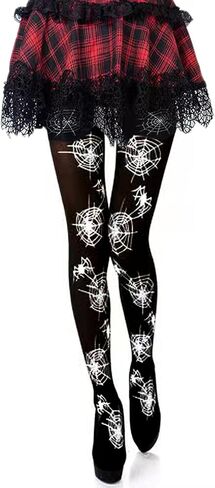 Halloween Tights – Halloween Leggings Double-Sided Print Costume & Dress Up Stockings Socks for Women Girls in Saudi Arabia