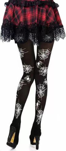 Halloween Tights – Halloween Leggings Double-Sided Print Costume & Dress Up Stockings Socks for Women Girls in Saudi Arabia