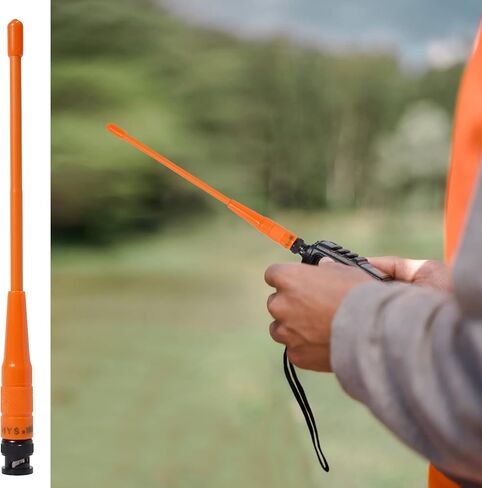 BNC Antenna HYS-701N Dual Band VHF/UHF 2M 70CM Antenna for ICOM IC-A14 IC-V8 Vertex HX300 HX320 Kenwood TK100 TK200 Handheld Radio(3PCS) in Kuwait