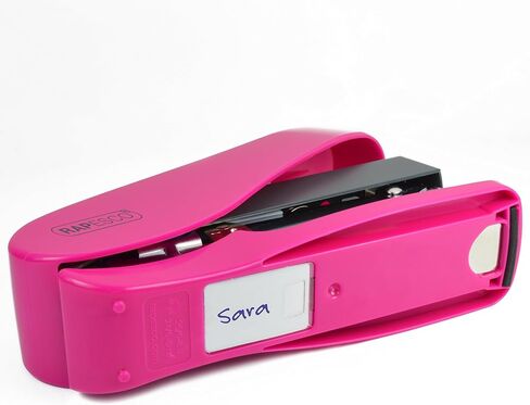 Rapesco 1468 Luna Less Effort Stapler with 2000 Staples, 50 Sheet Capacity, Hot Pink in Saudi Arabia