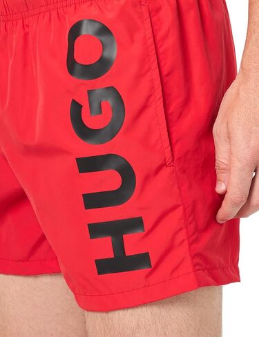 HUGO Men's Vertical Logo Swim Trunks in Saudi Arabia