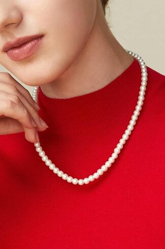 جولة تقليد اللؤلؤ قلادة لؤلؤة الزفاف للهدايا مجوهرات العرائس in Kuwait