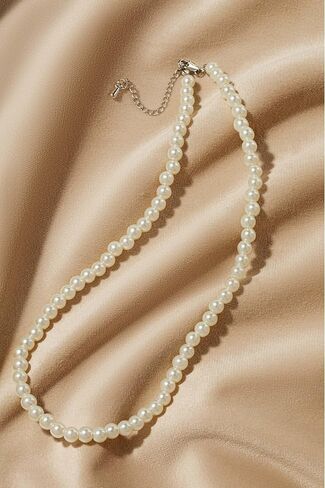 جولة تقليد اللؤلؤ قلادة لؤلؤة الزفاف للهدايا مجوهرات العرائس in Kuwait