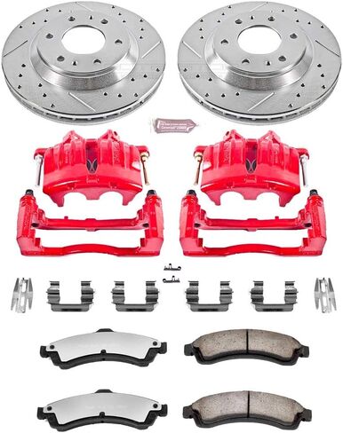 Power Stop KC2057-36 Front Z36 Truck and Tow Brake Kit with Calipers in Saudi Arabia
