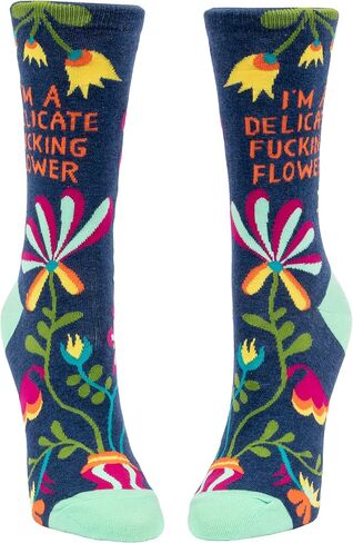 Blue Q Women's Novelty Crew Socks - (Womens Size 5-10) in Saudi Arabia