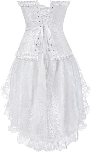 Steampunk Corset Skirt Party Showgirl Corsets Bustiers for Women in Saudi Arabia