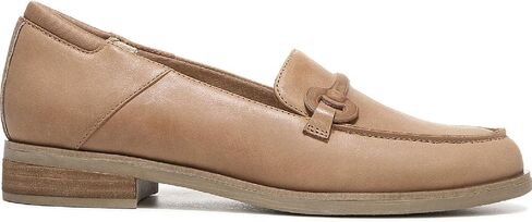 Dr. Scholl's Shoes Womens Avenue Leather Slip on Loafers Tan 9 Medium (B,M) in Saudi Arabia