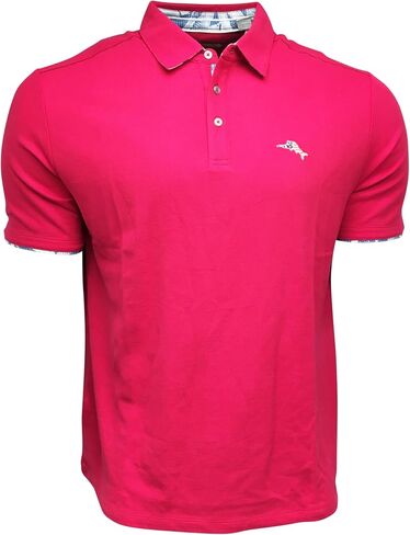 قميص بولو بيكيه للرجال من Fiesta Fronds Five O'Clock 5565-Senorita Fuchsia (X-Large) in Saudi Arabia