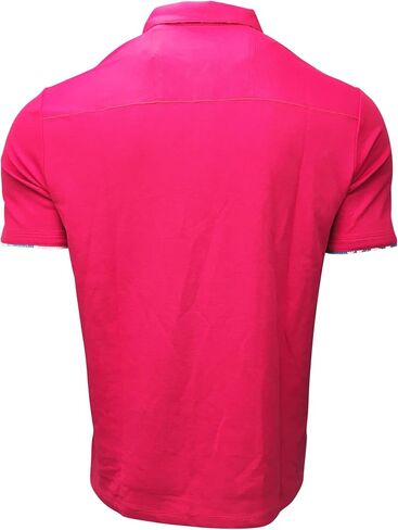 قميص بولو بيكيه للرجال من Fiesta Fronds Five O'Clock 5565-Senorita Fuchsia (X-Large) in Saudi Arabia