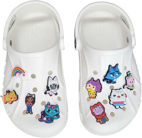 Cartoon Gabby and Cats Shoe Decoration Charm 10PCS Set in Saudi Arabia