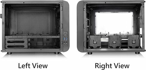 Thermaltake Core V1 Snow Edition SPCC Mini ITX Cube Computer Chassis CA-1B8-00S6WN-01, White in Kuwait