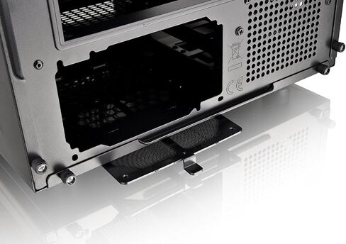 Thermaltake Core V1 Snow Edition SPCC Mini ITX Cube Computer Chassis CA-1B8-00S6WN-01, White in Kuwait