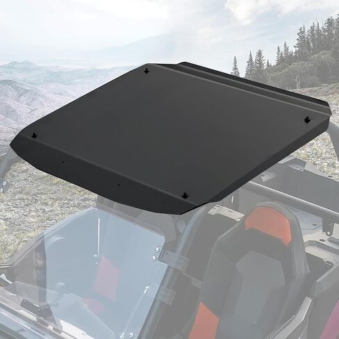 SAUTVS UTV Aluminum Roof for RZR XP 1000, Aluminum Hard Roof Top 2 Seater Sun Visor Cover for Polaris RZR 900 / XP / 1000 / Turbo 2014-2023 in Saudi Arabia