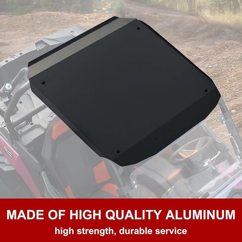SAUTVS UTV Aluminum Roof for RZR XP 1000, Aluminum Hard Roof Top 2 Seater Sun Visor Cover for Polaris RZR 900 / XP / 1000 / Turbo 2014-2023 in Saudi Arabia