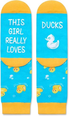 Zmart Cute Animal Socks for Girls; Turtle socks Rubber Duck Socks Foxes Socks Gifts For Kid in Saudi Arabia