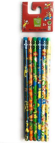 الدكتور سوس البيض الأخضر وأقلام الرصاص لحم الخنزير 6ct. in Kuwait