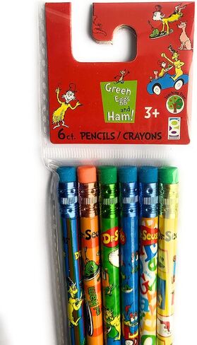الدكتور سوس البيض الأخضر وأقلام الرصاص لحم الخنزير 6ct. in Kuwait