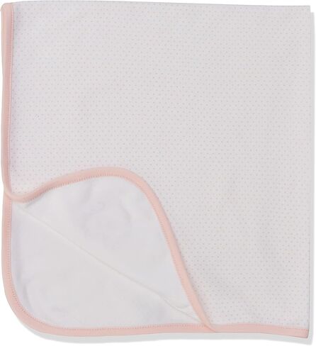 Little Me Unisex Baby Swaddling Receiving Blankets, Pink, One Size in Saudi Arabia
