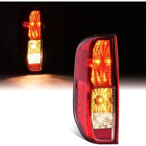 HECASA Passenger Side Tail Light Compatible with 2005-2021 Nissan Frontier 2009-2012 Suzuki Equator Replacement for 26550EA825 Halogen Brake Lamp Taillight Red Lens Plastic…