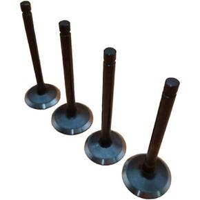 Set of 4 Valves 2 intake 2 exhaust Compatible with EZGO Fuji-Robin Engines Gas 4 Stroke 295cc 350cc 1996 & up 72507-G01 72508-G01 72507G01 72508G01 C137