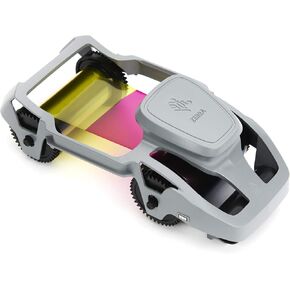 Zebra 800350-550LT YMCKO Color Ribbon for Zebra ZC350LT Series Card Printers, 300 Print, for Usage ONLY with ZC350LT Models
