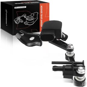 مستشعر مستوى ارتفاع الركوب A-Premium متوافق مع Audi Q7 2007-2015 وVolkswagen Touareg 2004-2010، أداة رياضية، أمامي يمين (جانب الركاب)، استبدال # 7L0616214C، 7L0 616 214 C
