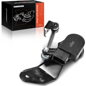 A-Premium Ride Height Level Sensor Compatible with Audi A8 Quattro 2002-2010, S8 2007-2010, Sedan, Rear Left Driver Side, Replace# 4E0616571D, 4E0616571E