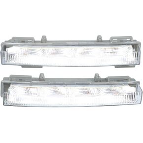 LED Daytime Running Light No.2049065401 Driving Running Lamp for Mercedes Benz W166 ML350 2013 2014 Aluminum Plastic White 1 Pair