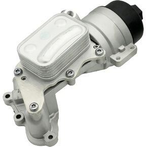 11428643745 Engine Oil Cooler Filter Housing for 2010-2015 Mini Cooper 2011-2016 Mini Cooper Countryman 2013-2016 Mini Cooper Paceman 1.6L N18#11427583112