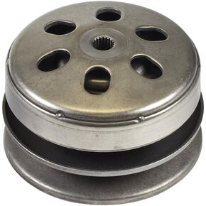AlveyTech Complete Clutch Assembly with Driver Pulley & Clutch Bell for GY6 125cc & 150cc GY6 Scooters & Go Karts