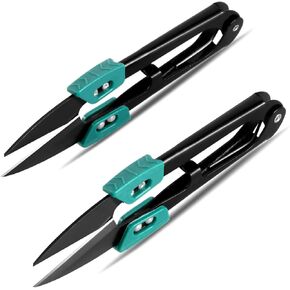 Damita 4.2 inch Sewing Scissors Thread Snips Wider Handle Thread professional Scissors snips scissors for Sewing, Quilling, Stitch, DIY Supplies (2 pack)
