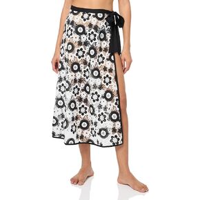 Ramy Brook Women's Emmy Crochet Side Tie Skirt