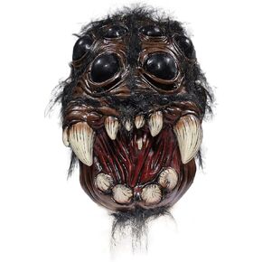 Realistic Spider Latex Mask Animal Face Half Head Halloween Costume Party Cosplay Carnival