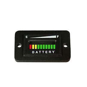 Automotive Authority LLC® 48 Volt Battery Indicator Meter Gauge for Use On EZGO Club Car Yamaha Golf Cart