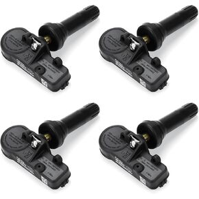 Youxmoto Tire Pressure Sensor Fit 28103-AJ00A, 315Mhz 2008-2018 Fit for Subaru Forester, 2004-2017 Fit for Subaru Legacy Outback, 2009-2019 for Impreza TPMS Sensor, Fit 28103AG00A- 4-Pack