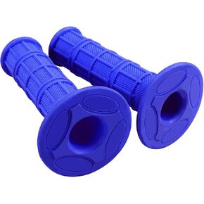 7/8" Handlebar Grips for 50cc-125cc CRF70 CRF80 TRX450 TTR90 TTR110 TTR125 PW80 RM80 DR650 KLX250 KLX300 KX65 SSR125 Pit Dirt Bike ATV Quad Motocross Motorcycles CT100U CT200U Mini Bike Blue