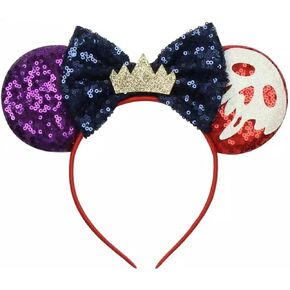 CLGIFT Mickey Ears Halloween, Halloween Mickey Ears, Minnie Ears, Halloween Ears, Halloween Costume Mouse Ears