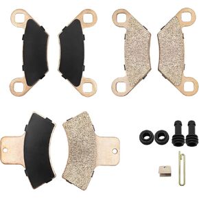 Front Rear Brake Pads Sintered for Polaris Sportsman 335 400 500 Magnum 325 500 Trail Boss 325 330 Trail Blazer 250 400 Scrambler 400 500 Xplorer 250 400 Xpedition 325 425