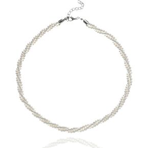 non tarnish jewelry multiple vintage pearl strands necklace chunk graduation gifts for her string of pearls nice necklaces for women layered pearl necklace simple multi layer necklace layered layer non tarnish jewelry beachy thin party a birthday present 