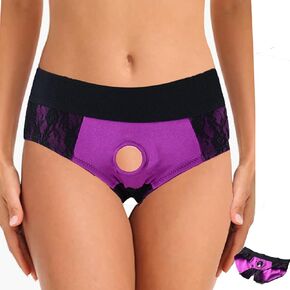 Strap On Harness Underwear, Plus Size Strap on Boxers Strapon Strapless Underwear for Women and Men