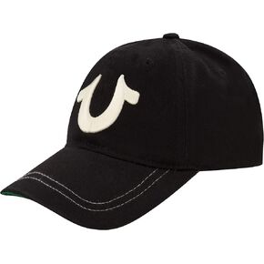 True Religion Boys Kids Baseball Hat with Large Horseshoe Logo