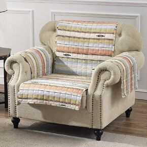 Painted Desert Slipcover, Armchair, Rose