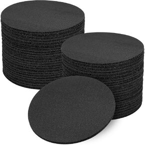 Shynek 48 Pcs Carpet Markers Black Circles Floor Dots for Classroom Floor Spots 4 Inch Carpet Dots for Decoration Elementary Teachers Student Kindergarten