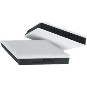 CARPRO MicroBuff Applicator - Interior Scrubbing Sponge for Leather, Plastic, Vinyl and Upholstery Cleaning - Car Detailing Pad & Applicator for Textured Plastic Surfaces - (1 Pad)