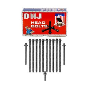DNJ HBK827 Head Bolt Kit for 07-15 Mini Cooper, Cooper Countryman, Cooper Paceman 1.6L L4 DOHC Naturally Aspirated, Turbocharged N16B16A,N18B16A,N14B16C,N12B16A,N14B16A