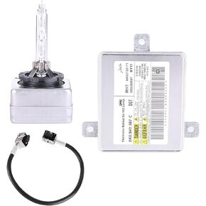 W003T21971 HID Xenon Headlight Ballast Control Unit with D3S Bulb Kit Compatible with 2011-2021 Chrysle*r 300 Replace 68170821AA 8K0941597 Computer Headlight Ballast D3S 35W Headlamp Bulb Ballast